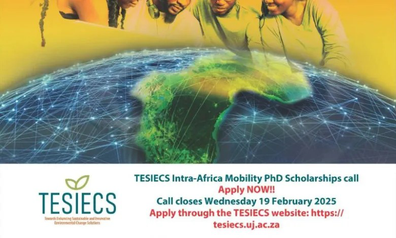 TESIECS Intra-Africa Mobility Scholarships 2025 (Fully Funded)