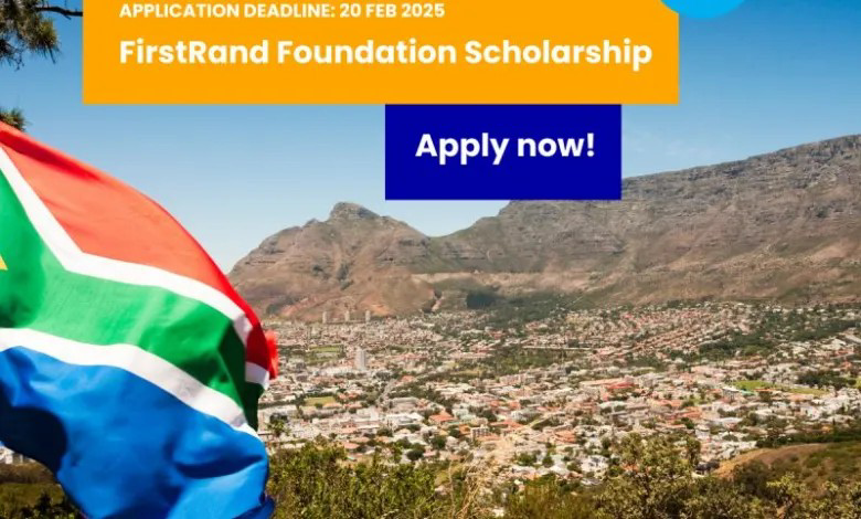 FirstRand IHE Delft Scholarship Programme 2025 for South African Students in Water and Sustainable Development